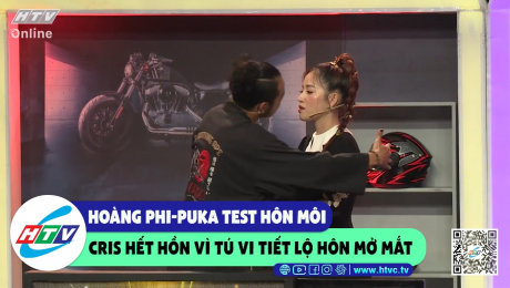 Xem Show CLIP HÀI Hoàng Phi-Puka test hôn môi Cris hết hồn vì Tú Vi tiết lộ hôn mở mắt HD Online.