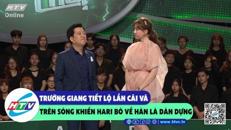 Xem Show CLIP HÀI Trường Giang tiết lộ lần cãi vả trên sóng khiến Hari bỏ về là dàn dựng HD Online.