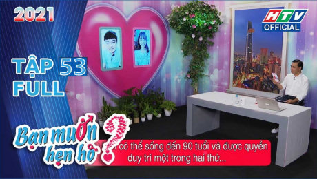 Xem Show TV SHOW Bạn Muốn Hẹn Hò 2021 Tập 53 : Quyền Linh mai mối cho người chơi ở 2 đầu cầu HD Online.