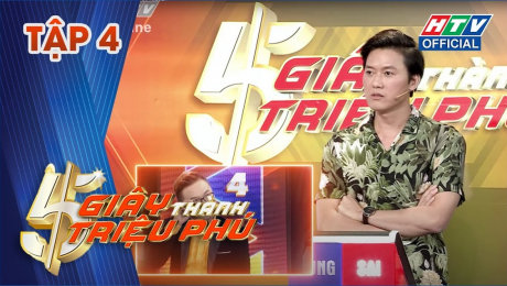 Xem Show TV SHOW 5 Giây Thành Triệu Phú Tập 04 : La Thành hoang mang ngay câu hỏi đầu tiên HD Online.