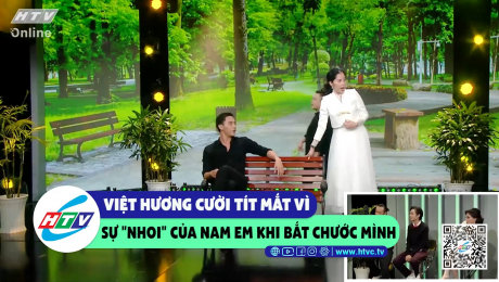 Xem Show CLIP HÀI Việt Hương cười tít mắt vì sự "nhoi" của Nam Em khi bắt chước mình HD Online.