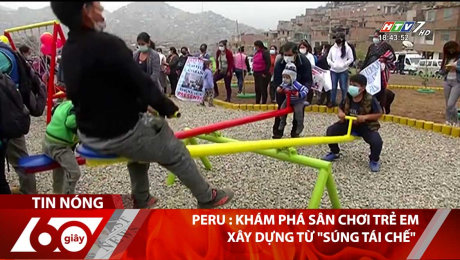 Xem Clip Peru : Khám Phá Sân Chơi Trẻ Em Xây Dựng Từ "Súng Tái Chế" HD Online.