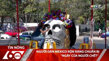 Xem Clip Người Dân Mexico Rộn Ràng Chuẩn Bị " Ngày Của Người Chết" HD Online.