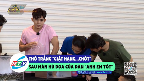 Xem Show CLIP HÀI Thỏ Trắng "giật hạng...chót" sau màn hù dọa của dàn "anh em tốt" HD Online.