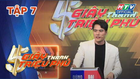 Xem Show TV SHOW 5 Giây Thành Triệu Phú Tập 07: Jun Phạm "phô diễn" bốn ngoại ngữ HD Online.