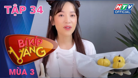 Xem Show TV SHOW Bí Kíp Vàng Mùa 3 Tập 34 : Puka làm bánh bí, Dương Lâm làm kẹo từ nước ngọt HD Online.