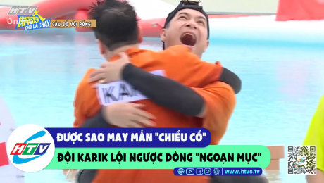 Xem Show CLIP HÀI Được sao may mắn "chiếu cố" Karik lội ngược dòng "ngoạn mục" HD Online.