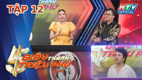 Xem Show TV SHOW 5 Giây Thành Triệu Phú Tập 12 : Tăng Phúc tăng động dữ dội, đòi lấy 100 triệu mới về HD Online.