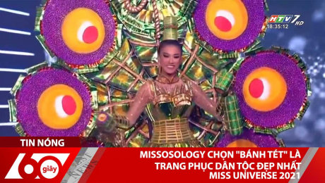 Xem Clip Missosology Chọn "Bánh Tét" Là Trang Phục Dân Tộc Đẹp Nhất Miss Universe 2021 HD Online.