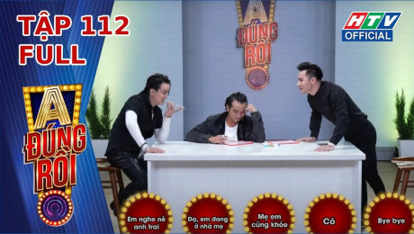 Xem Show TV SHOW A Đúng Rồi Tập 112 : Chu Bin, Titi Phương cân tài cân sức HD Online.