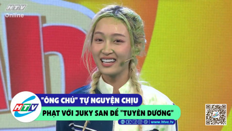 Xem Show CLIP HÀI "Ông chú" tự nguyện chịu phạt với Juky San để "tuyên dương" HD Online.