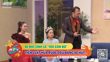 Xem Show CLIP HÀI Bị đòi sính lễ "100 con bò" Tiến Luật hứa rước dâu bằng xe hút... HD Online.