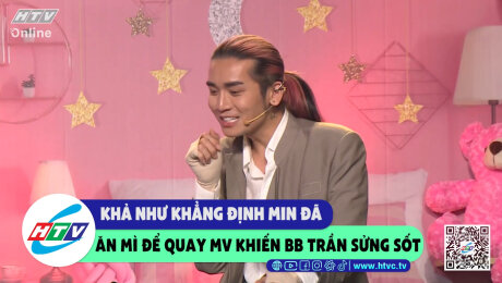 Xem Show CLIP HÀI Khả Như khẳng định Min đã ăn mì để quay Mv khiến BB Trần sửng sốt HD Online.