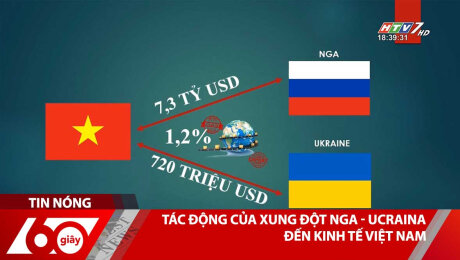Xem Clip Tác Động Của Xung Đột Nga - Ucraina Đến Kinh Tế Việt Nam HD Online.