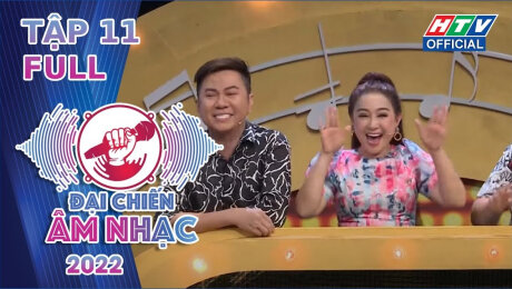 Xem Show TV SHOW Đại Chiến Âm Nhạc Mùa 2 Tập 11 : NSƯTThoại Mỹ và Huyền Trâm trở thành "nóc nhà" cho phái mạnh HD Online.