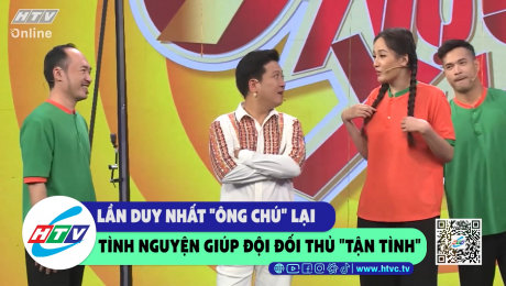 Xem Show CLIP HÀI Lần duy nhất "ông chú" lại tình nguyện giúp đội đối thủ "tận tình" HD Online.