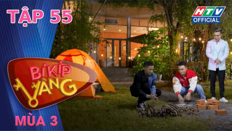 Xem Show TV SHOW Bí Kíp Vàng Mùa 3 Tập 55 : S.T, Dương Lâm rủ rê Mai Bảo Vinh cắm trại đêm  HD Online.