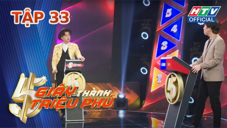 Xem Show TV SHOW 5 Giây Thành Triệu Phú Tập 33 : Phát La thử thách độ gan lì trước MC Ngô Kiến Huy HD Online.