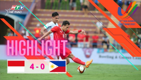 Bóng đá nam INDONESIA 4 - 0 PHILIPPINES - 13.05.2022