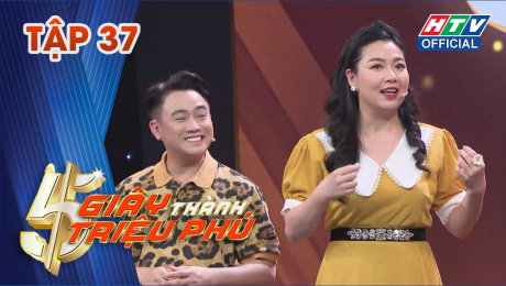 Xem Show TV SHOW 5 Giây Thành Triệu Phú Tập 37 : Lê Khánh, Hữu Tín, BB Trần bịt mắt đoán món ăn HD Online.