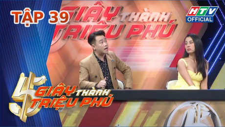 Xem Show TV SHOW 5 Giây Thành Triệu Phú Tập 39 : MC Nguyên Khang tự tin trước mọi câu hỏi, nghi ngờ hệ thống đèn lỗi HD Online.