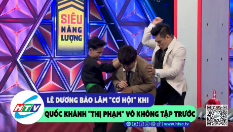 Xem Show CLIP HÀI Lê Dương Bảo Lâm "cơ hội" khi Quốc Khánh "thị phạm" võ không tập trước HD Online.