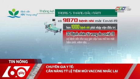 Xem Clip CHUYÊN GIA Y TẾ: CẦN NÂNG TỶ LỆ TIÊM MŨI VACCINE NHẮC LẠI HD Online.