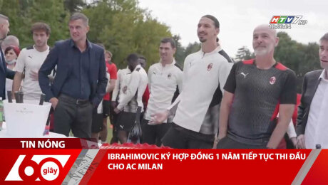 Xem Clip IBRAHIMOVIC KÝ HỢP ĐỒNG 1 NĂM TIẾP TỤC THI ĐẤU CHO AC MILAN HD Online.