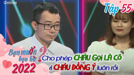 Xem Show TV SHOW Bạn Muốn Hẹn Hò 2022 Tập 55 : Mẫu hình lý tưởng của anh là chị Ngọc Lan HD Online.