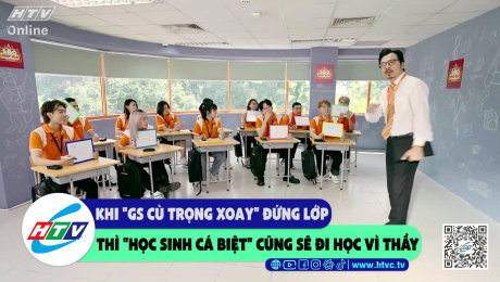 Xem Show CLIP HÀI Khi "Gs Cù Trọng Xoay" đứng lớp thì "học sinh cá biệt" cũng sẽ đi học vì thầy HD Online.