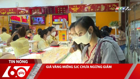 Xem Clip GIÁ VÀNG MIẾNG SJC CHƯA NGỪNG GIẢM HD Online.