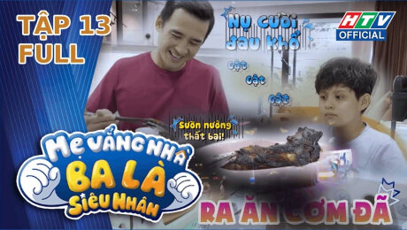 Xem Show TV SHOW Mẹ Vắng Nhà, Ba Là Siêu Nhân Tập 13 : Lương Thế Thành cười ra nước mắt khi làm thầy giáo HD Online.