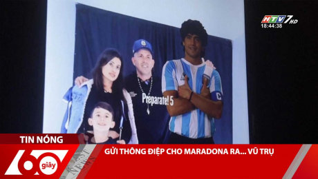 Xem Clip GỬI THÔNG ĐIỆP CHO MARADONA RA VŨ TRỤ HD Online.