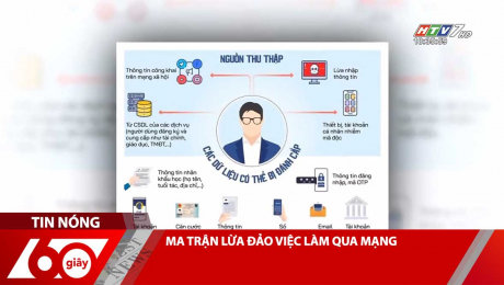 Xem Clip MA TRẬN LỪA ĐẢO VIỆC LÀM QUA MẠNG HD Online.