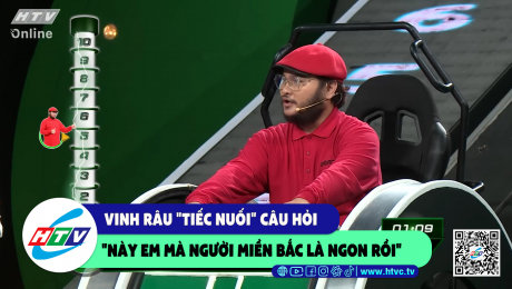 Xem Show CLIP HÀI Vinh Râu "tiếc nuối" câu hỏi "này em mà người miền Bắc là ngon rồi" HD Online.