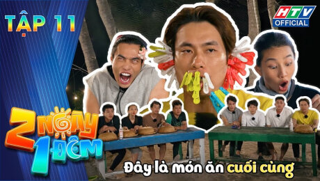 Xem Show TV SHOW 2 Ngày 1 Đêm Tập 11 : 1 con cua khi đói bằng 33 cú NÁT trán liệu có đáng? HD Online.