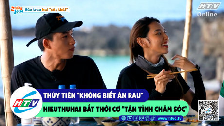 Xem Show CLIP HÀI Thùy Tiên "không biết ăn rau" Hieuthuhai bắt thời cơ "tận tình chăm sóc" HD Online.