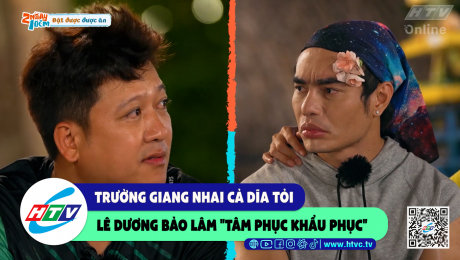 Xem Show CLIP HÀI Trường Giang nhai cả dĩa tỏi, Lê Dương Bảo Lâm "tâm phục khẩu phục" HD Online.