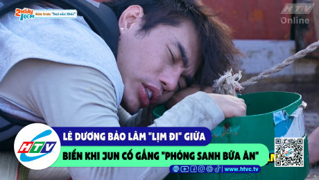 Xem Show CLIP HÀI Lê Dương Bảo Lâm "lịm đi" giữa biển khi Jun cố gắng "phóng sanh bữa ăn" HD Online.