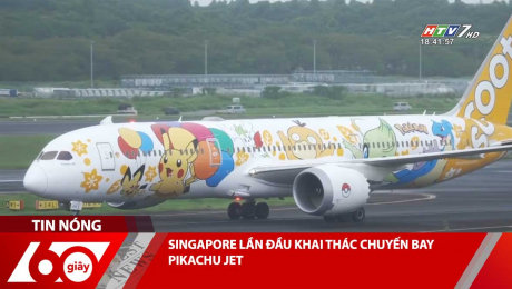 Xem Clip SINGAPORE LẦN ĐẦU KHAI THÁC CHUYẾN BAY PIKACHU JET HD Online.