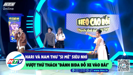 Xem Show CLIP HÀI Hari và Nam Thư "si mê" siêu nhí vượt thử thách "đánh bida đỗ xe vào bãi" HD Online.