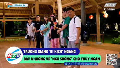 Xem Show CLIP HÀI Trường Giang "bi kịch" ngang, Bắp nhường vé "ngủ sướng" cho Thúy Ngân HD Online.