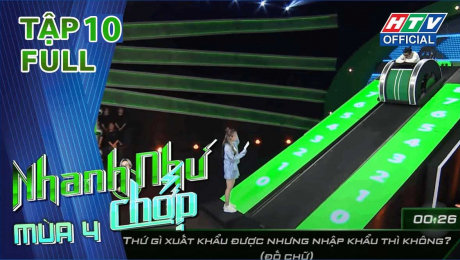Xem Show TV SHOW Nhanh Như Chớp Mùa 4 Tập 10 : Phát La rối trí vì danh sách ca sĩ Việt HD Online.