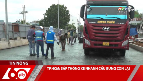 Xem Clip TP.HCM: SẮP THÔNG XE NHÁNH CẦU BƯNG CÒN LẠI HD Online.