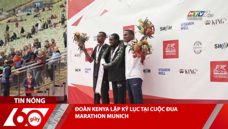 Xem Clip ĐOÀN KENYA LẬP KỶ LỤC TẠI CUỘC ĐUA MARATHON MUNICH HD Online.