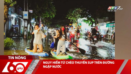 Xem Clip NGUY HIỂM TỪ CHÈO THUYỀN SUP TRÊN ĐƯỜNG NGẬP NƯỚC HD Online.