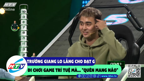 Xem Show CLIP HÀI Trường Giang lo lắng cho Đạt G đi chơi game trí tuệ mà..."quên mang não" HD Online.