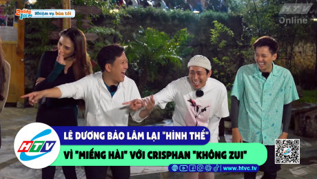 Xem Show CLIP HÀI Lê Dương Bảo Lâm lại "hình thể" vì "miếng hài" với Cris Phan "không zui" HD Online.