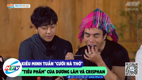 Xem Show CLIP HÀI Kiều Minh Tuấn "cười ná thở" với "tiểu phẩm" của Dương Lâm và Cris Phan HD Online.