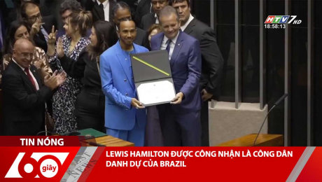 Xem Clip LEWIS HAMILTON ĐƯỢC CÔNG NHẬN LÀ CÔNG DÂN DANH DỰ CỦA BRAZIL HD Online.